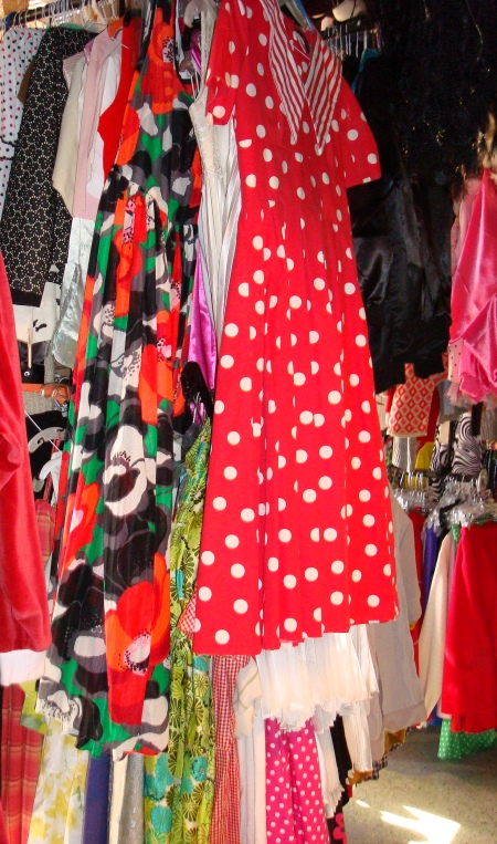 Red Vintage Polkadot Dress, Dallas Vintage Dress Shops, dallas vintage, DFW Vintage Stores, Top Vintage Shops Dallas area