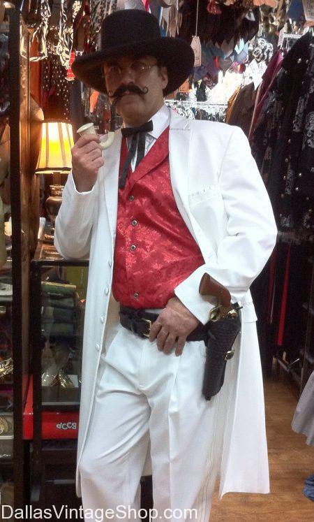 Adult Cowboy Wild Western Bow Tie Black Colonel Sanders 50s Fancy Dress Accessor