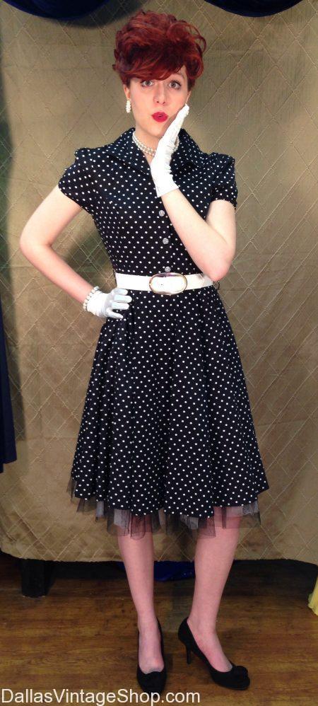 Iconic Lucille Ball I Love Lucy Costume Dallas Vintage Shop