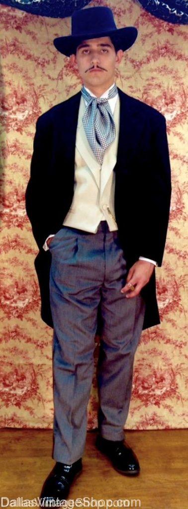 We have Movie Characters Costumes like this Rhett Butler, Gone With the Wind Movie Character Outfit. Get other Movie Characters: Rhett Butler, Gone With the Wind Costumes & Accessories in stock.