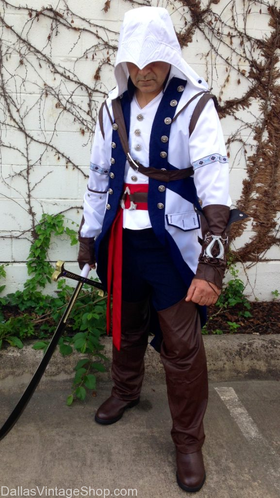 Assassin's Creed Connor Kenway Costume, Cosplay, Assassin's Creed Connor Kenway Costume Dallas, Assassins Creed Costume Dallas, Connor Conway Costume Dallas, Cosplay Assassins Creed Costume Dallas, Cosplay Connor Kenway Costume Dallas,  Comic Con Dallas Costume Ideas,