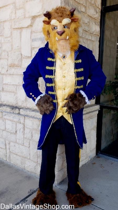 Boys Beast Costume Live Action Beauty & The Beast Fancy Dress Book Day Outfit BN 