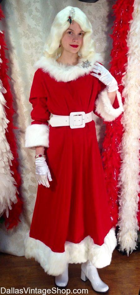 Get Mrs. Santa Clause Costumes, Mrs. Clause Dresses, Wigs & Accessories at Dallas Vintage Shop. Look at our Mrs. Santa Clause Costumes. Mrs. Santa Clause Dresses, Mrs. Santa Clause Wigs, Mrs. Santa Quality wigs, Mrs. Santa Attire, Mrs. Santa Costume Rentals, Mrs. Clause Quality Costumes, Mrs. Clause Complete Outfits, Mrs. Santa Clause, Mrs. Santa Clause Costume Shop Dallas and you will agree we are the Best Mrs. Santa Costume Shop in Dallas.