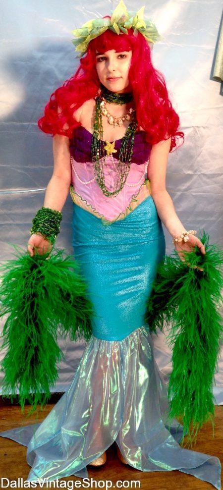 Dallas Vintage Shop has this Princess Ariel Costume, Mermaid Costumes, Ariel Mermaid Wigs, Disney Princess Costumes & Princess Accessoiries.