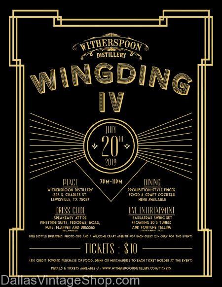 wingding Witherspoon Distillery presents Wingding IV
