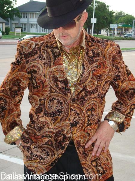 Vintage Paisley Showman's Sport Jacket - Dallas Vintage Clothing