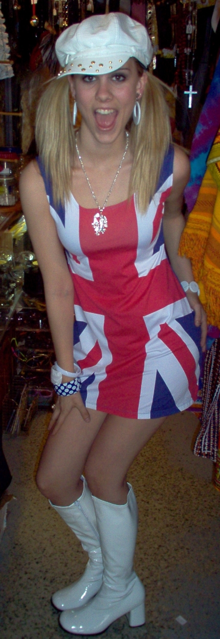 Pop Star Spice Girl outfit. Baby Spice