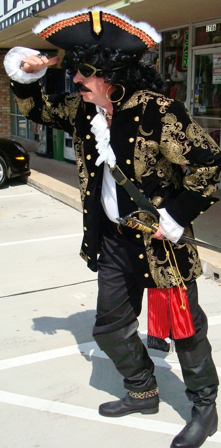 real captain morgan costume