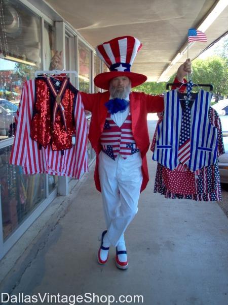 Memorial Day Dallas 2012 Uncle Sam Costume