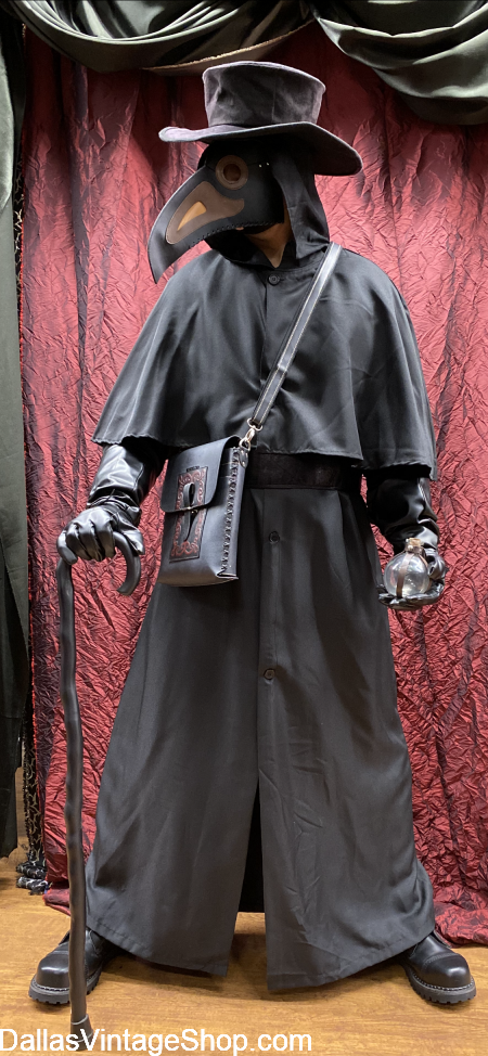 black death doctor costume