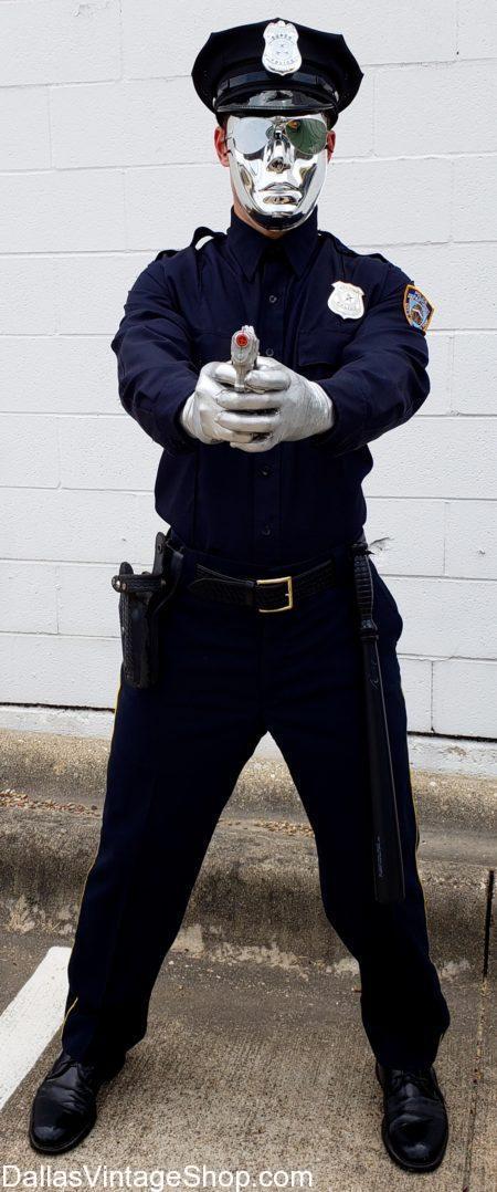 A I Artificial Intelligence T 1000 Terminator 2 Cop Costume