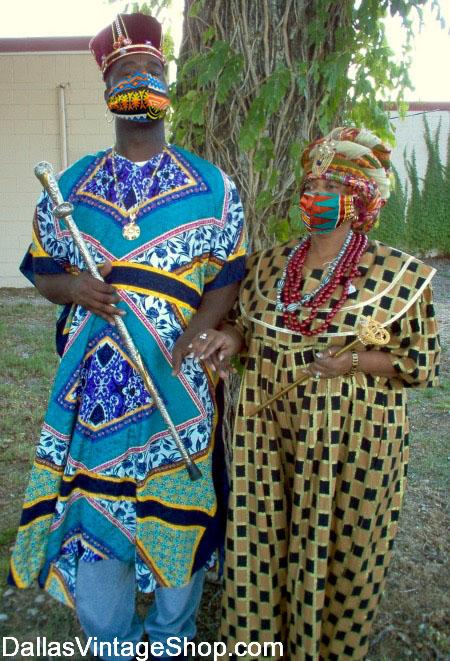 Int l African Dallas Vintage Clothing Costume Shop