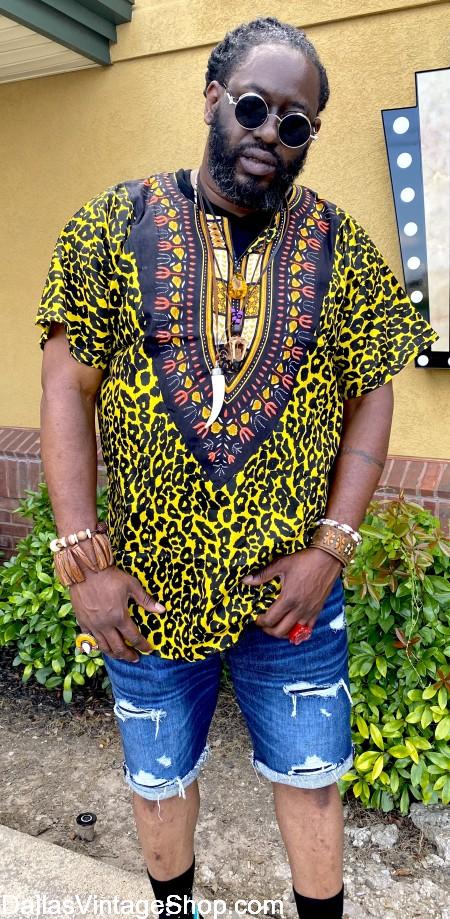 African print shop outfits for men