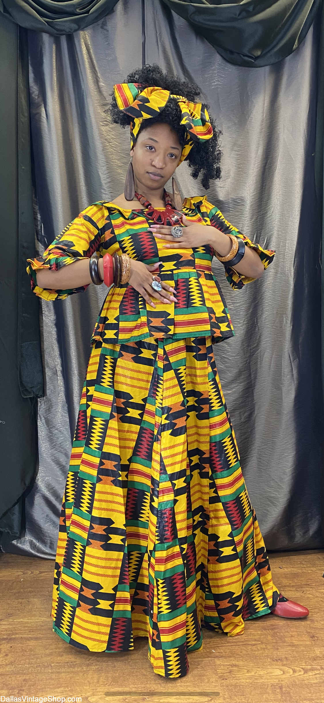 African theme shop dress up