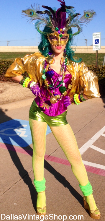 Mardi Gras Costumes - Dallas Vintage Clothing & Costume Shop