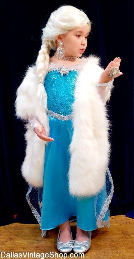 Girls Princess Costume, Elsa, Frozen, Disney, Fairy Tales & More.