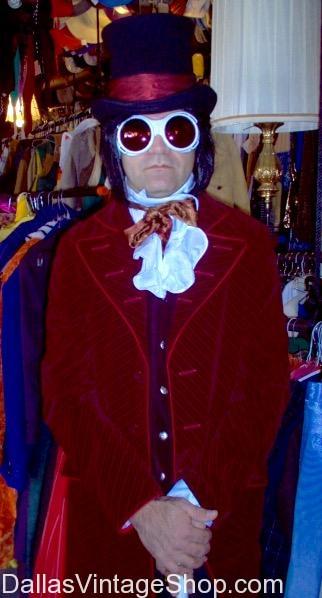 Johnny Depp Willy Wonka Costume Dallas Vintage Clothing