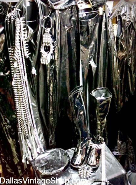 Patent Leather Suit Set