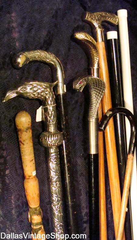 Gentlemens Fashion Canes, Mens Period Costume Canes, Swag Sticks, Mens ...