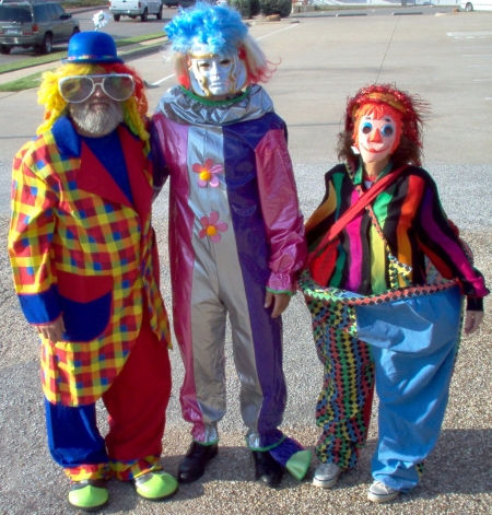 group circus costumes