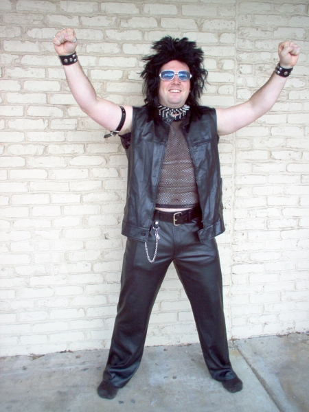 Jack Black School of RockStar Costume, punk rock costume, punk rock music scene costume, 