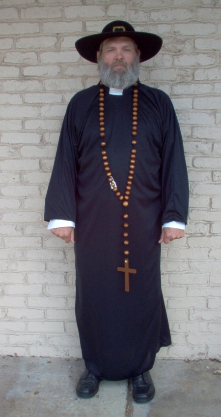 padre, Clerical, Clerical Dallas, Clerical Costume, Clerical Costume Dallas, Clerical Robe, Clerical Robe Dallas, Clerical Headpeice, Clerical Headpiece Dallas, Rabbi Costume, Rabbie Costume Dallas, Rabbi Robe, Rabbi Robe Dallas, Priest Costume, Priest Costume Dallas, Priest Robe, Priest Robe Dallas, 