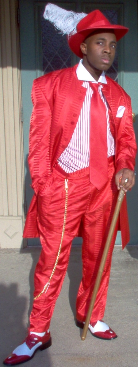 Red Zoot Suit from Dallas Vintage Shop, red zoot sZoot Suits Dallas, Zoot Suit Shops Dallas, Zoot Suit Mens Stores Dallas, Buy Zoot Suits Dallas, Zoot Suit Rentals Dallas, Red High Fashion Zoot Suit Dallas, Red Zoot Hat with Feather Dallas, Zoot Pimp Cane Dallas, Zoot Suit Chain Dallas, High Fashion Zoot Suit Ties Dallas, Zoot Suit Pocket Square Dallas, Red High Fashion Zoot Suit Shoes Dallas, Every Color Zoot Suits Dallas, Every Color Zoot Hat Dallas, Colored Zoot Ties & Pocket Squares Dallas, Zoot Chains Dallas, Zoot Pocket Watches Dallas, Zoot Shoes All Colors Dallas, Zoot Suit Canes Dallas, uit and red zoot hat with feather, 