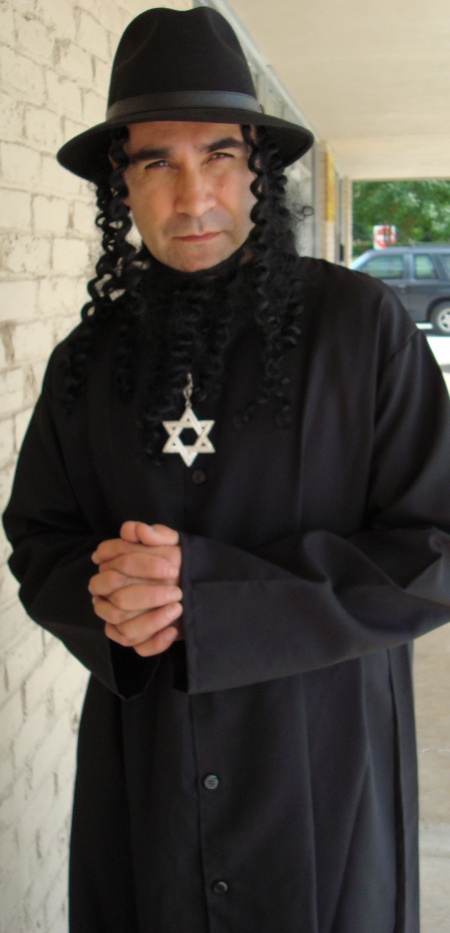 Homme Juif Rabbin Fancy Dress SAINTS & SINNERS religieux Adultes Costume Outfit 