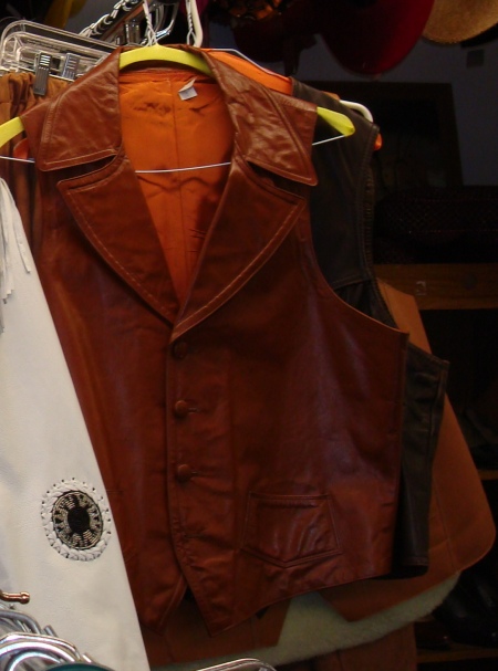Vintage Western Leather Vests