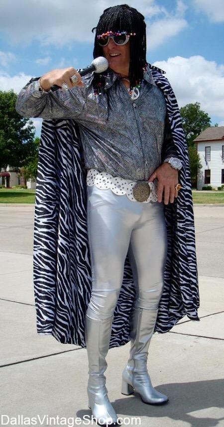 Get this Motown 'Super Freak' Rick James Costume and other 80's Motown Musicians Outfits here.Dallas Vintage Shop has Motown 'Super Freak' Rick James Costume, 80's Motown Musicians Costumes, Motown Artist, Motown Artist Costumes, Motown Theme Party Costume ideas, Famous Motown Male Artist Attire, Motown Fashions, Motown Characters, Motown Culture Attire, Motown Costumes & Accessories in stock.