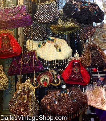Victorian Style Purses, Beaded Victorian Style Purses, Victorian Costume Purses, Victorian Costume Accessory Purses