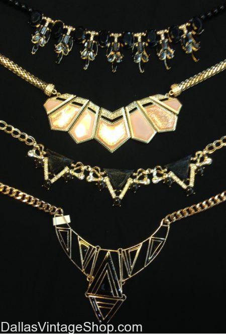 Art Deco Costume Necklaces