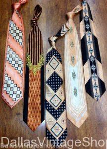 Mens Ties - Dallas Vintage Clothing & Costume Shop