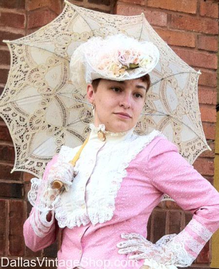 Victorian Parasol and Lace Umbrellas  Victorian clothing, Victorian fashion,  Victorian era dresses