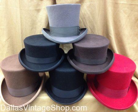 Hats Men Dallas Vintage Clothing Costume Shop