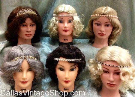 Wigs Ladies Dallas Vintage Clothing Costume Shop