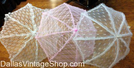 cheap lace parasols for weddings