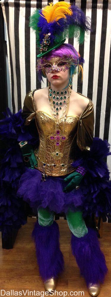 Get Ready for Mardi Gras! Elaborate Fat Tuesday Costume Ideas. - Dallas  Vintage Clothing & Costume Shop