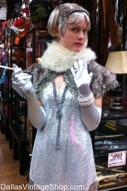 Dallas 1920s High Society Party Attire Great Gatsby Daisy Buchanan