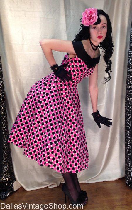 1940s Retro Pin Up Fashions, 40's Pin Up Dresses - Dallas Vintage ...