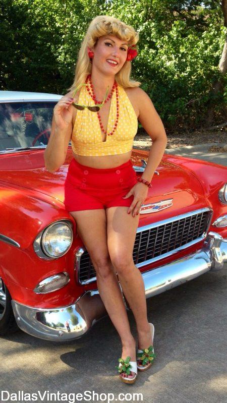 Rockabilly Costume Ideas, Rockabilly Accessories - Dallas Vintage