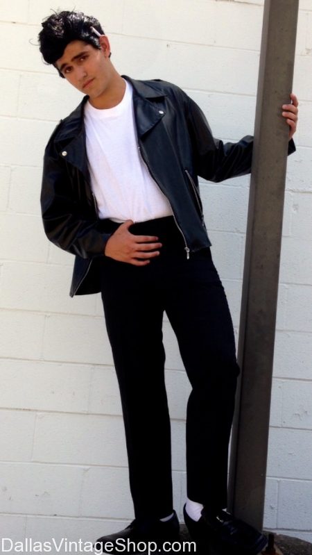John Travolta, Grease Outfit, works for Sock Hop Costume. - Dallas Vintage  Clothing & Costume Shop