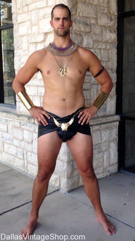 Sexy, Manly, Burning Man Imhotep Egyptian Costume