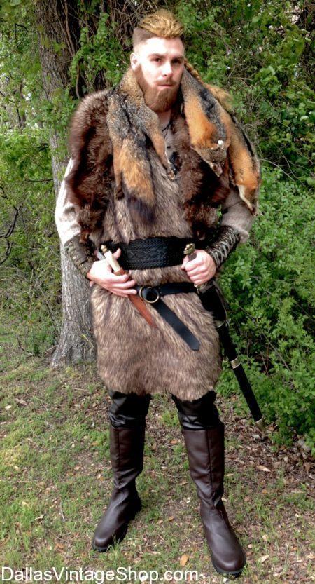 FAMOUS VIKINGS MEN: Bjorn Ironside Costume, Son of Ragnar Lothbrok Period  Attire