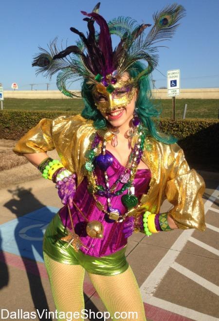 Masquerade; Street Party Costumes, Mardi Gras 2019 Costume Ideas. We've got  Quality Ladies Party Costumes - Dallas Vintage Clothing & Costume Shop