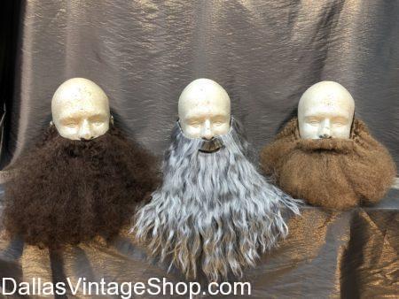 Wizard Beards, log beard, brown beard, grey beard, smooth beard, shaggy beard