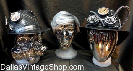 Burning Man Special Chrome Look Face Mask, No Face Mask, Chrome Mask, Burning Man, Rave wear, Festival Costumes