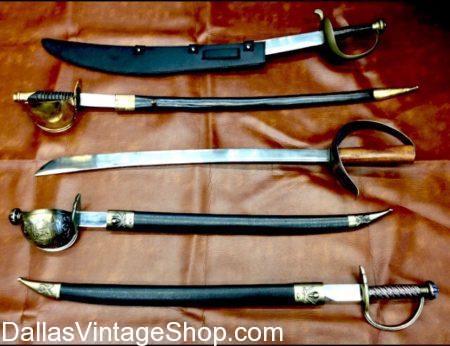 Pirate Weapons - Dallas Vintage Clothing & Costume Shop