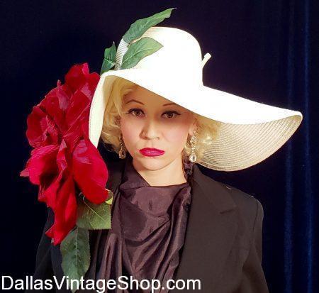 Dallas Vintage Shop has Marilyn Monroe Hat Sitting Hats, Marilyn Monroe Fashions, Marilyn Monroe Costumes, Hollywood Stars Costumes, Hollywood Starlet Hats & Fashions. 