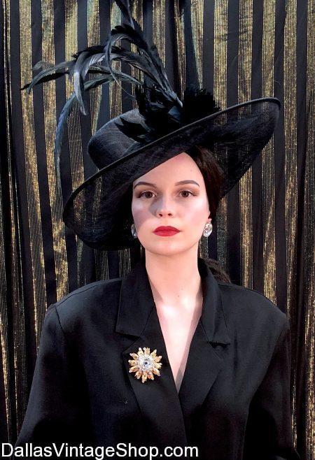 Get Golden Age of Hollywood Ava Gardner Hats, Hollywood Movie Star Hats, Vintage Hollywood Hats and Mad Hatter's Tea Party Hats & Costumes at Dallas Vintage Shop.